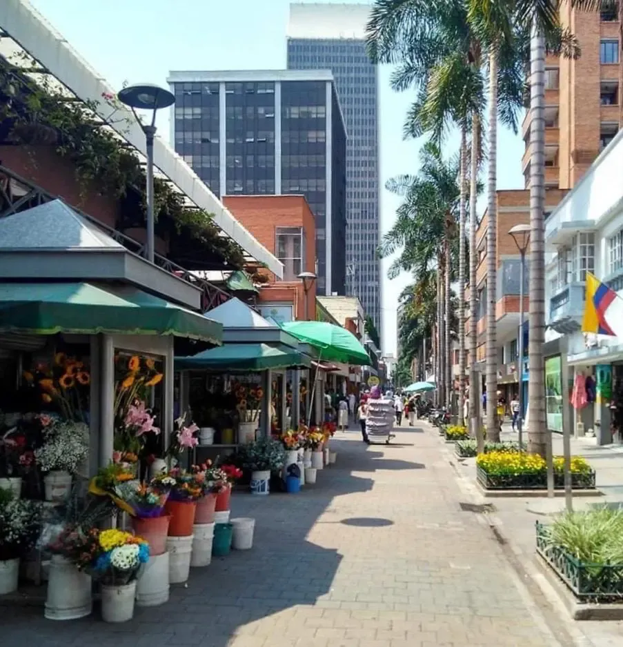 Pasaje Junín en Medellín, zona turística y comercial cercana a clínicas de turismo médico